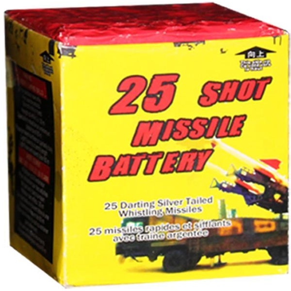 25 SHOT MISSILE BATTERY (BC ONLY)