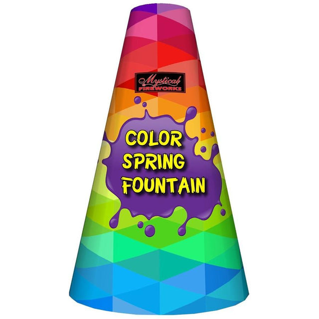 COLOR SPRING FOUNTAIN (BC ONLY)