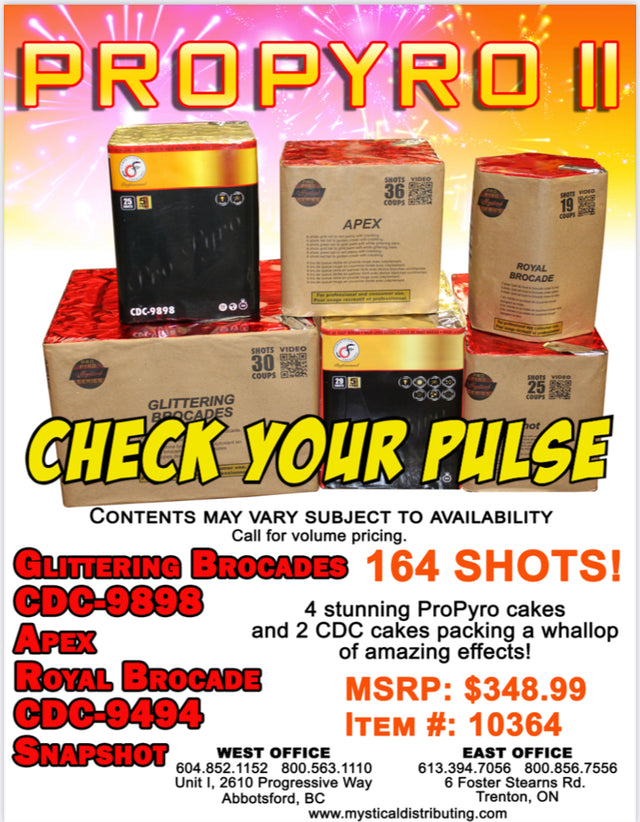 Pro pyro II (BC ONLY)