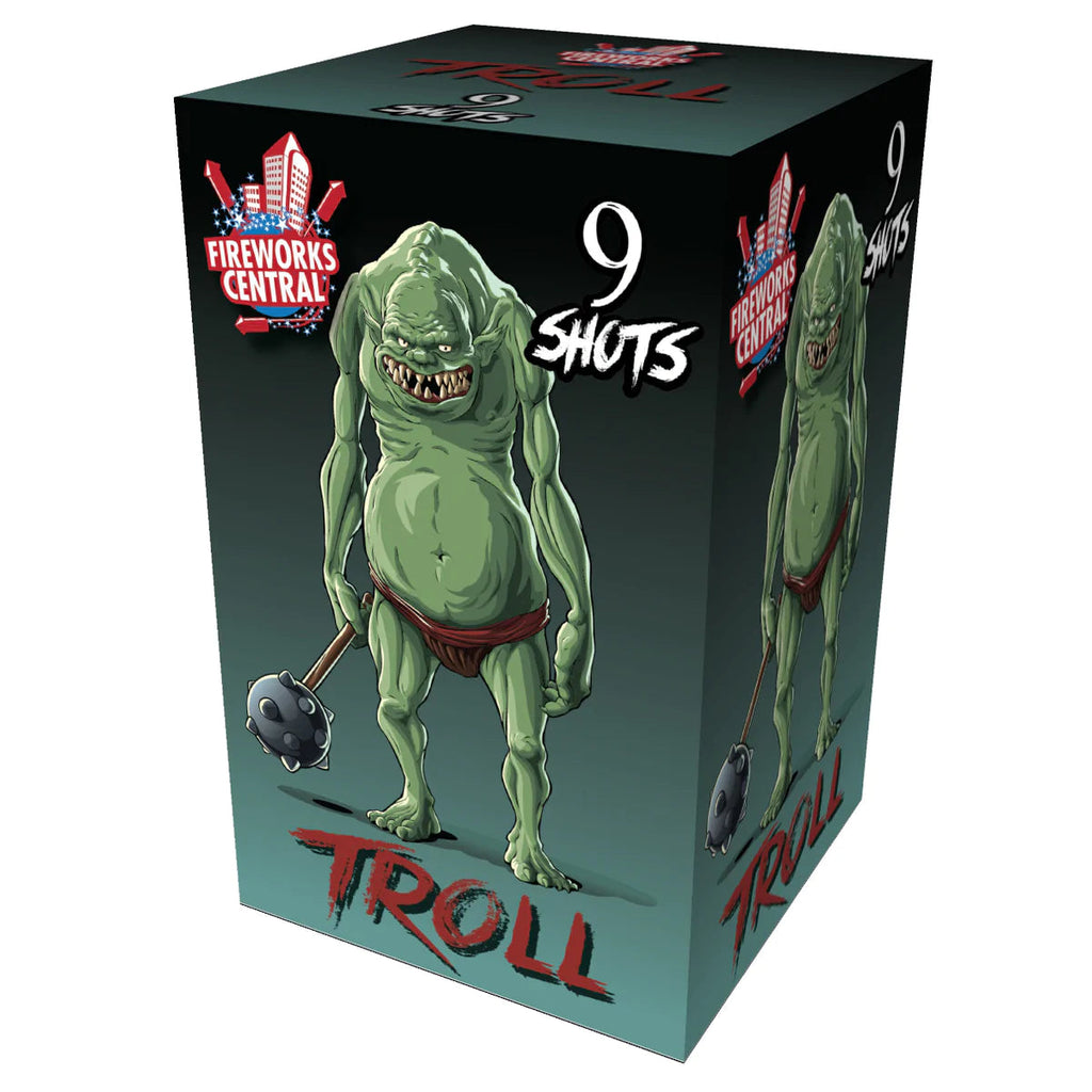 Exploding Troll Fireworks TROLL (NEW 2022) (BC ONLY) – Showtime Fireworks Canada / Knockout Fireworks